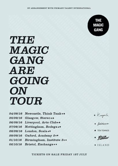 the magic gang tour